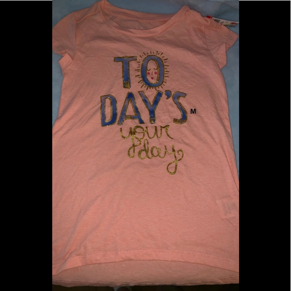 Basic Editions Girl T-shirt Size M